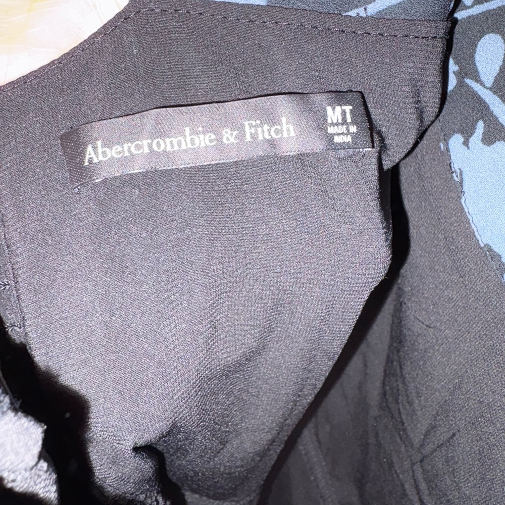 Abercrombie & Fitch Black and Blue Dress - Picture 5 of 5